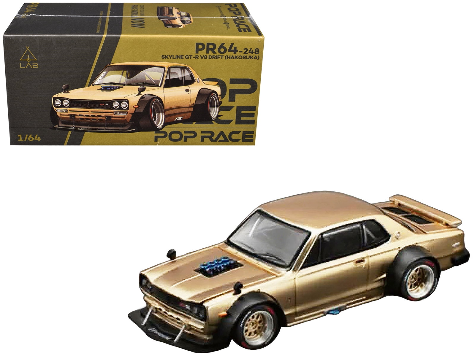 Diecast Nissan Skyline GT-R (R34) #1 Hironori Takeuchi - Yuji