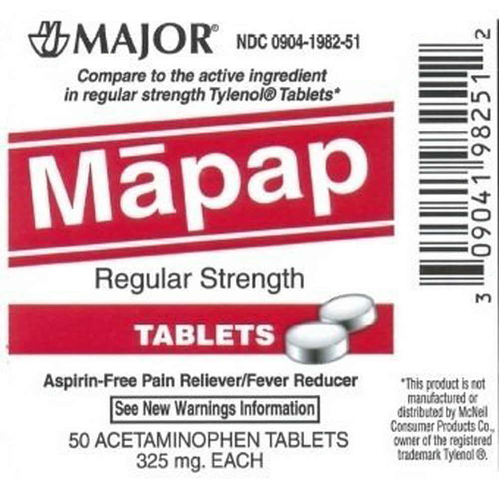 Mapap 325 Mg Tablet Side Effects 