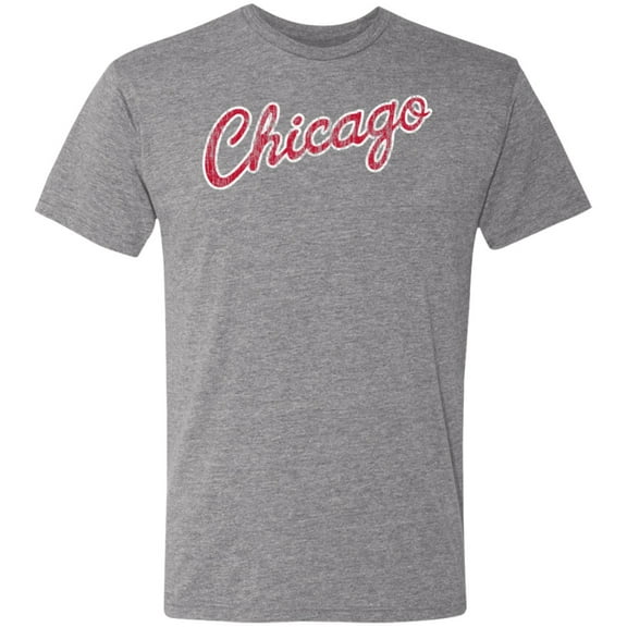 Chicago MJ Retro Script Tri-Blend Tee