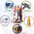 thumbnail image 4 of Set 521 pcs De Bloques Construccion Para Cohetes Espaciales, 4 of 5