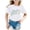 Z1-White544, variant on Whouriu Toddler Girls First Grade T Shirt Letter Print Short Sleeve Back To School T-Shirt
