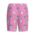 thumbnail image 4 of Rocae French Bulldog for Men's Soft Sleep Pajama Shorts, Waistband and Pockets, 4 of 9