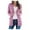 Purple, variant on purcolt Women's Long Sleeve Button Down Cable Knit Chunky Cardigan Sweaters with Pockets Casual Open Front Lightweight Cardigan Sweaters Outerwear Coats