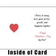 thumbnail image 3 of Valentines Day Card Hearts Greeting Card - 5.3x8 - Made in the USA, 3 of 4