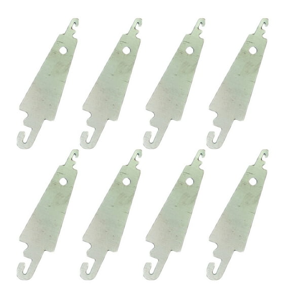 EXHUMKY 100Pcs Rectangular Sheet Needle Threaders in Stainless Steel for Sewers