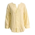 thumbnail image 6 of Endives Womens Linen Shirt Button Down Shirts Long Sleeve Casual Blouses Linen Clothes Thin Lightweight Breathable Womens Top, 6 of 6
