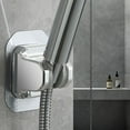 Large Wall Mount Strong Adhesive Waterproof Handheld Shower Holder