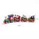 thumbnail image 2 of RV Dos piezas de decoraciones navideñas de cuatro secciones Juguetes de tren de juguete de madera ecológicos Regalos de Navidad para niños Decoraciones de mesa Regalos 24 * 3.5 * 5.5 cm Sincero Electrónica, 2 of 4