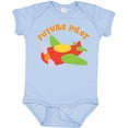 thumbnail image 3 of Inktastic Future Pilot Airplane Boys or Girls Baby Bodysuit, 3 of 5