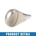 thumbnail image 7 of Unique Bargains Gear Shift Knob Stick Shifter for Lexus ES300h ES350 GS300 GS350 GS430 GS450h GS460 Beige Silver Tone, 7 of 7