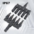 thumbnail image 3 of 2 a 1 Conector solar fotovoltaico 1500v 50a 2t 3t 4t 5t 6t Branch Paralle, 3 of 5