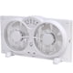 thumbnail image 2 of Ventilador Genesis Twin, reversible, de alta velocidad, con flujo de aire, blanco, 2 of 8