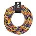 thumbnail image 3 of Airhead Towable Tube Tow Rope AHTR-60 Deluxe; For Use With 2 Riders; 60 Foot Length; 2375 Pound Break Strength; Black/Yellow/Green/Red, 3 of 5