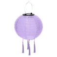 thumbnail image 1 of Kuymtek Linterna solar LED de 12 pulgadas, impermeable, para colgar al aire libre, luz de globo (púrpura) Kuymtek Iluminación del hogar multifuncional, 1 of 8