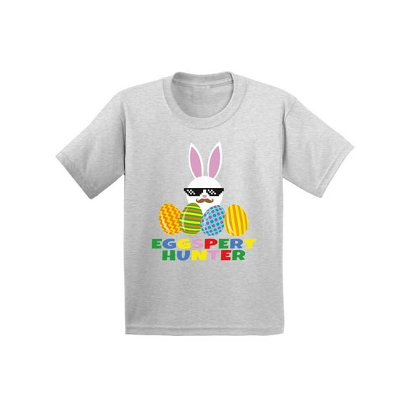 Awkward Styles Eggspert Hunter Youth Shirt Funny Egg Hunt Tshirt Easter T Shirt Kids Cute Easter Gifts Easter Hunt Shirt Hunting Season T Shirt Funny Easter Shirts for Kids Easter Holiday Outfit
