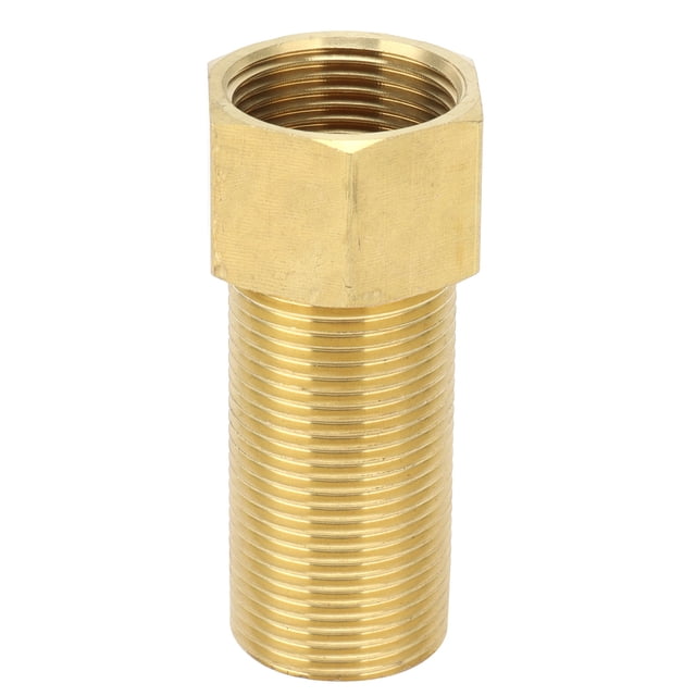 Adaptador de tubería G3/4 a G1/2 Junta de conector Conector de manguera de jardín de latón de 70 mm para jardines de invernaderos 70 mm