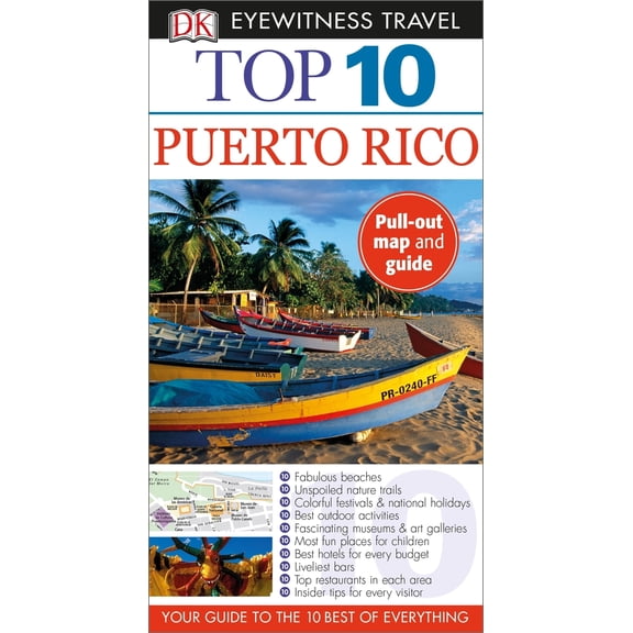 Pre-Owned DK Eyewitness Top 10 Puerto Rico (Paperback) 146542962X 9781465429629