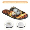 thumbnail image 4 of Soft Plush Furry Slippers, Jason Voorhees Friday the 13th House Slippers Indoor Anti-Slip Comfy Home Large, 4 of 8