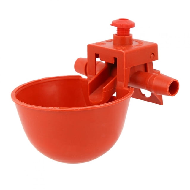 Cuenco de agua para aves de corral, 10 piezas Bebedero para aves de corral, taza de agua para aves de corral, bebedero para pollos, salida de alta intensidad
