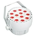 thumbnail image 4 of 6) Rockville RockPAR TRI LED RGB Compact Par Can DJ DMX Wash Lights+Remote White, 4 of 13