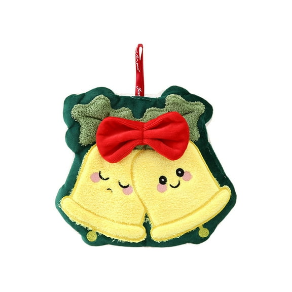 Taqqpue Funny Christmas Hand Towels for Bathroom Gingerbread Man Santa Decorative Hanging Towels Merry Christmas Soft Absorbent Washcloth for Kitchen Holiday Xmas Winter Home Party Decor