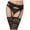 339#Black, variant on 2025 Womens Sheer Garter Belt PantyhoseSheer Garter Belt & Stocking Set