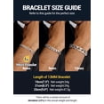 thumbnail image 5 of PROSTEEL Silver Cuban Bracelet for Men Thick Curb Link Chain 13MM 9 Inch Stainless Steel Wrist Bracelets Birthday Father Day Jewelry Gifts, 5 of 9