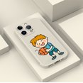 thumbnail image 4 of ¡Sea creativo con esta peculiar funda plateada mate con diseño gráfico para iPhone 15 Pro Max!, 4 of 4