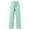 Mint Green, variant on Clothing 2025 Women's Casual Pants Womens Daily Elastic Waist Pockets Straight Solid Color Casual Pants Loose Long Trousers Women Blendingpants
