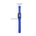thumbnail image 4 of Bracelet Pedometer Wrist Pedometer Bracelet Watch Step Counter Watch Silicone Wrist Pedometer, 4 of 6