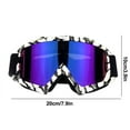 thumbnail image 3 of Uutvmp Fashion Anti-fog Ski Goggles, Large Frame Anti-wind and Sand Outdoor Sports Cycling Colorful Goggles, 3 of 6