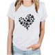 thumbnail image 1 of Fiudx Ofertas de La Semana Camiseta Informal de Manga Corta con Cuello Redondo y Estampado Informal a La Moda para Mujer, 1 of 3