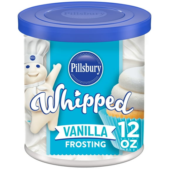 Pillsbury Whipped Vanilla Frosting, 12 oz Tub