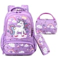 thumbnail image 1 of Mochila Jumpopack Unicorn para niñas y niños con bolsa de almuerzo y estuche para lápices, 1 of 6
