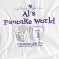 thumbnail image 2 of Gilmore Girls Al'S Pancake World Take Out Unisex Adult T Shirt (4X-Large) White, 2 of 6