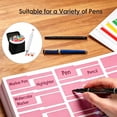 thumbnail image 5 of Colourful Cable Labels Stickers, Tear Self-Adhesive Cable Tags, Waterproof Wire Cord Label Cable Stickers for Marking & Organizing Cables In office, Home, Class (10 PCS), 5 of 9