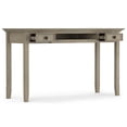 thumbnail image 3 of Simpli Home Amherst SOLID WOOD Transitional 54 inch Wide Desk in Distressed Grey, 3 of 15