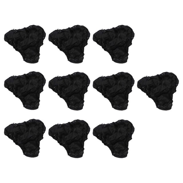 10-Pack Breathable Disposable Men's Underwear - Portable and Comfortable