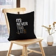 thumbnail image 5 of LALILO Throw Pillow Covers Shirt Graphic Tee And Tee Art Clothing Cushion Cover 18" x 18", 2 Pack, 5 of 6