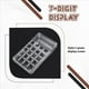 thumbnail image 5 of Kit de Calculadora DIY con Pantalla LED, Calculadora Electrónica con Batería SMD Soldada para Proyecto de Soldadura DIY B, 5 of 5