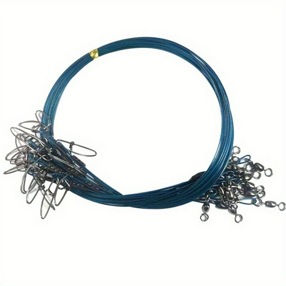 125Lb Fishing Wire Heavy Duty Fish Leader Fishing Bait Replacement Convenience Shock Absorber Stainless Steel Wire