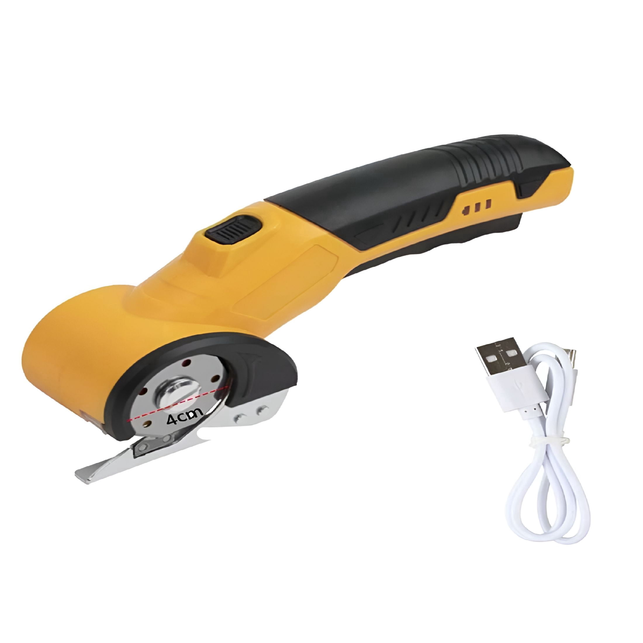 EXLEAF 2026 New Cordless Electric Scissors and Rechargeable Cardboard Cutter with Led Light,Heavy Duty Handheld Electric Box Cutter for Fabric,Leather,And Carpet