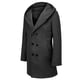 thumbnail image 3 of Chaqueta casual larga y elegante de mezcla de lana moteada con capucha para hombre, adecuada para climas fríos oso de fresa Electrónica, 3 of 5