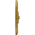 thumbnail image 4 of Ekena Millwork 21 5/8"OD x 2 1/2"P York Ceiling Medallion (Fits Canopies up to 3 5/8"), Hand-Painted Pharaohs Gold, 4 of 6