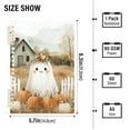thumbnail image 2 of FORMRS 1-Subject Spiral Notebook 8" x 5" College Ruled 60 Refillable Sheet A5 Hard Cover, 2 Pack, Cute Halloween Pumpkins, 2 of 7
