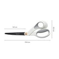 thumbnail image 6 of Fiskars Non-Stick Titanium Soft Grip Scissors, 6 of 7