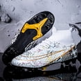 thumbnail image 4 of Zapatos de fútbol profesionales para hombre, botas de fútbol de entrenamiento al aire libre, zapatos de entrenamiento de Futsal, tacos de hierba a juego, FG/TF, césped ultraligero, 4 of 5