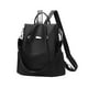 thumbnail image 3 of Mochila clásica informal para mujer, de tela Oxford, impermeable, para viaje Negro, 3 of 9
