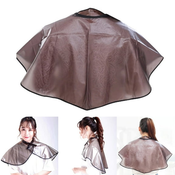 Professional Anti-static Hair Dye Cape Rebonding Perm Hairdressing Bib for Barber Shop Hair Salon Hair Cutting Accessories