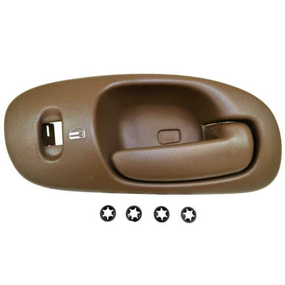PT Auto Warehouse CH-2333E-FR - Inner Interior Inside Door Handle, Beige/Tan - Passenger Side Front Fits select: 2001-2003 CHRYSLER INTREPID, 2000 DODGE INTREPID